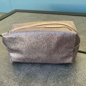 Glitter Rose Hold Cosmetic Bag